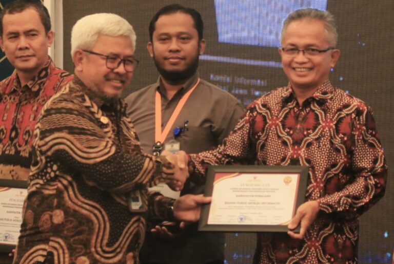 Pemkab Pemalang Raih Kategori Evaluasi Keterbukaan Informasi Publik 2024