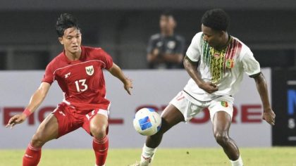 Timnas indonesia u 22 lawan mali 1763226381984