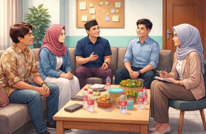 Foto kunjungan Kapten Factory